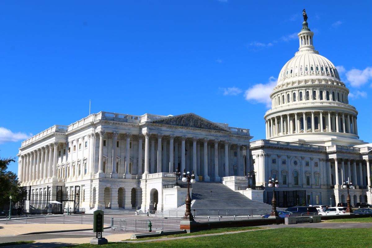 South East view of the Capitol