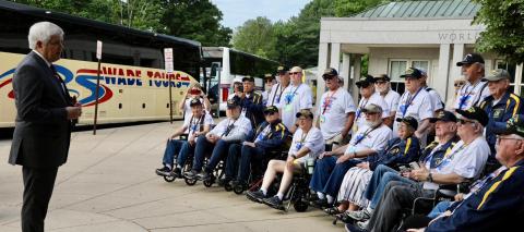 Congressman Bentz Joins Honor Flight (3)