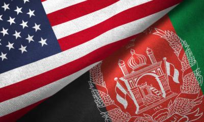 US - Afghanistan Flags